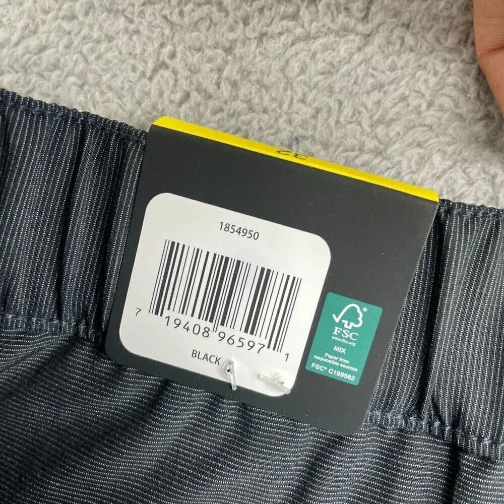 NEW Banana Republic Men's Size 32 Comfort Flat Front Shorts In Dark Grey Stretch